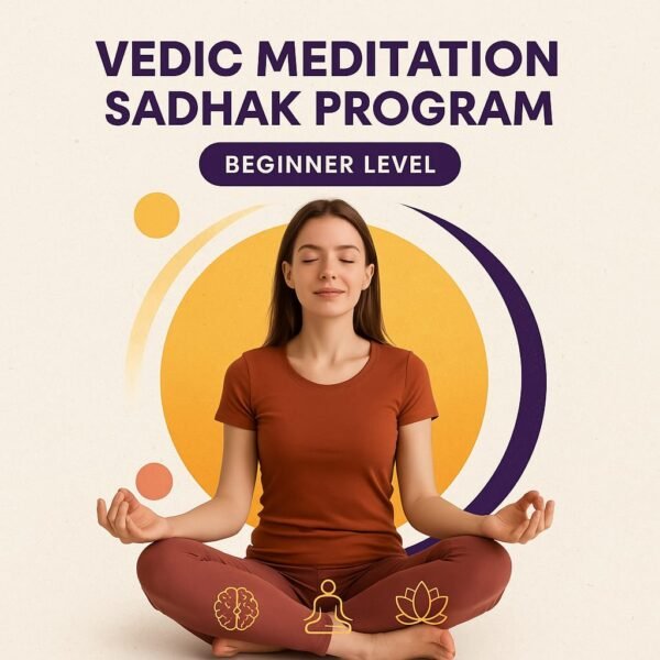 Vedic Meditation Sadhak Program – Beginner Level