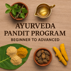 Ayurveda Pandit Program – Beginner to Advanced
